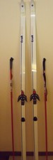 TRAK Seefeld Langlauf-Ski mit Stöcken & Bindung