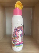 Tupperware Einhorn Eco Easy Flasche Weis Mehrfarbig 750 Ml Trinkverschluss Neu