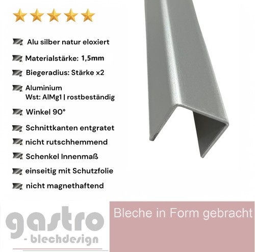 Alu profil eloxiert natur - alu,