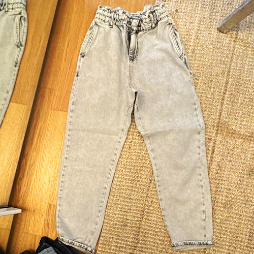 Zara damen mom jeans - zara, grau