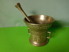 alter Messing Mörser NEIT