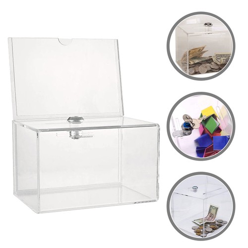 Transparente losbox spendenbox - losbox,
