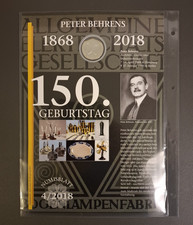 Brd numisblatt 2018 150 - brd, 4/2018