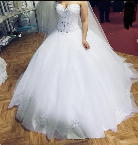 Brautkleid linie ballkleid - brautkleid, a-linie/ballkleid