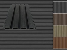 WPC 4-fach Rhombusprofil