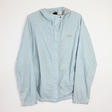 Vintage The North Face Windbreaker Übergangs- Funktionsjacke - Hellblau - L