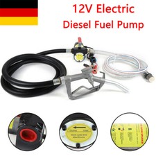 12V Heizölpumpe Dieselpumpe Elektrisch Fasspumpe Ölpumpe Haupt/Geschäft 45L/min