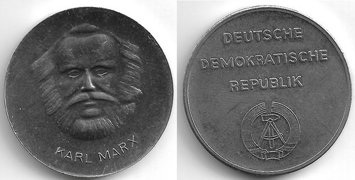 Hettstedt medaille karl marx - karl,