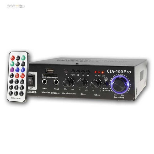 Mini hifi verstärker 12v - mini, 12v/230v