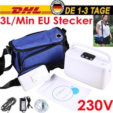 3L Tragbare Oxygen Konzentrator Sauerstoffkonzentrator Sauerstoffgerät EU 220V