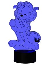 3D LED-Lampe Katze