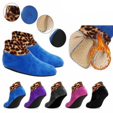 Herren-Bettsocken Aus Dickem Weichem Fleece Rutschfeste Hausschuhe  ⑤