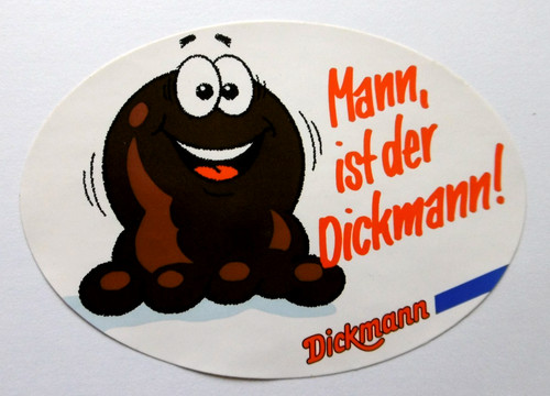 Werbe aufkleber mann ist - mann, ,