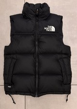 1996 Retro Nuptse Weste für Herren Größe l Schwarz