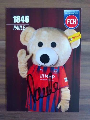Paule orig autogr - paule,, orig.-autogr.,