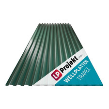 Trapezblech Wellplatte Grün