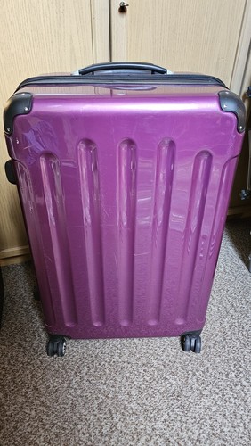 Hartschalenkoffer trolley lila - hartschalenkoffer,