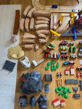 Holzschienen Set (Eichhorn andere Marken)