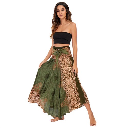 Boho maxi rock kostüm - boho,