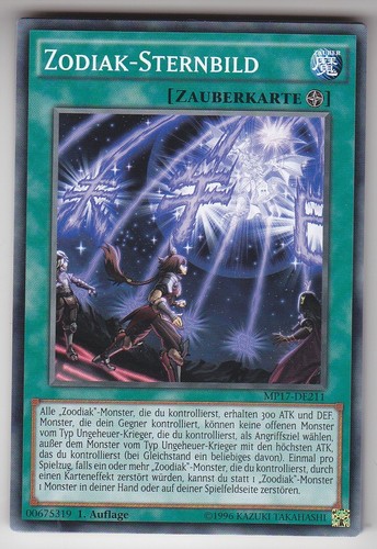 Zodiak sternbild - yu-gi-oh,