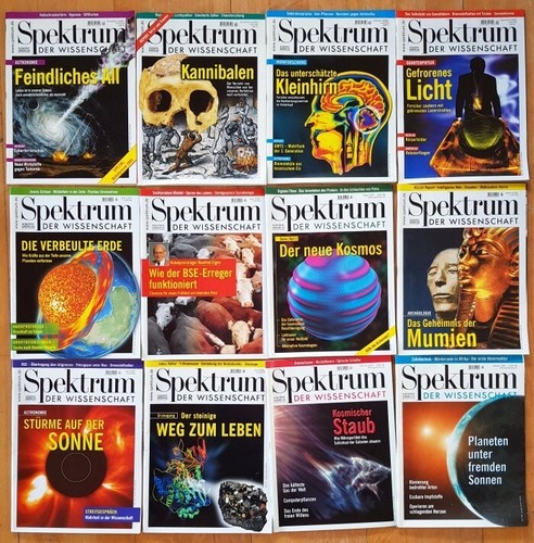 12x spektrum der - spektrum, wissenschaft