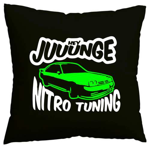 Kissenbezug hey junge nitro - kissenbezug,