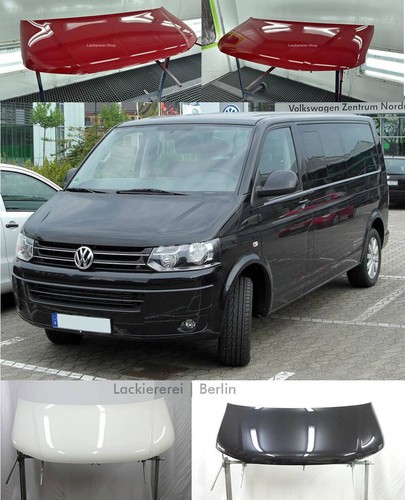 Motorhaube lackiert - motorhaube, in