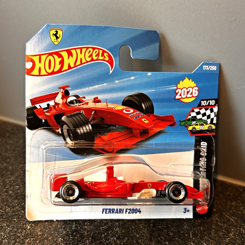 Hot wheels ferrari f2004 - wheels,