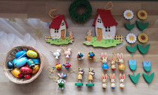 Paket Osterdeko aus HOLZ Osterpaket Osterdekoration Osterhasen Ostereier BILDER