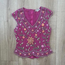 Aftershock rosa reine Seide