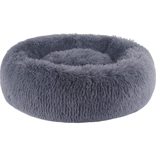 Runder plüsch hundesofa - runder,