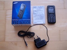 SAMSUNG GT-E 1050 Dual-Band Handy, schwarz, Simlockfrei, Top-Zustand OVP