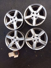 Alufelgen mit Schrauben RENAULT Megane II, Scenic II, KBA 45657, 7Jx16H2, ET38