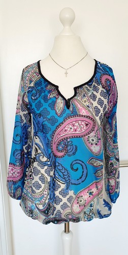 Blusenshirt tunika sure blau - blusenshirt,