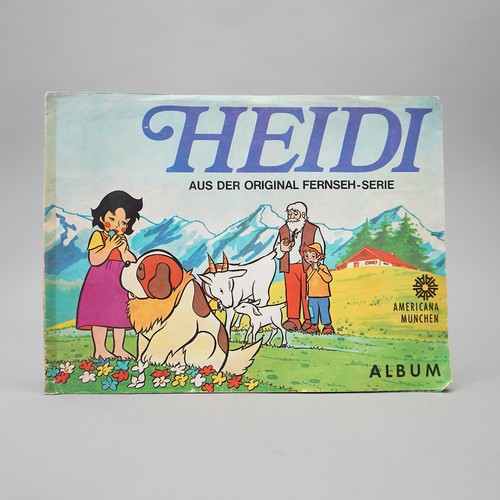 Heidi stickeralbum americana - heidi,