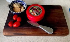 Massiv schwarz Nussbaum Waney