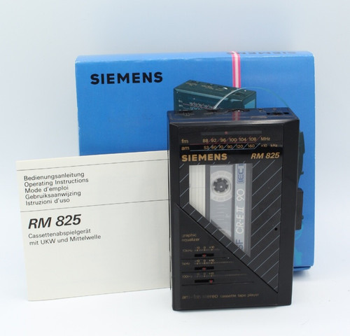 Siemens kassettenspieler rm825 - siemens,