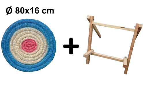 Runde strohzielscheibe x - strohzielscheibe, Ø