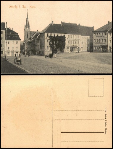 Ansichtskarte leisnig - ansichtskarte,