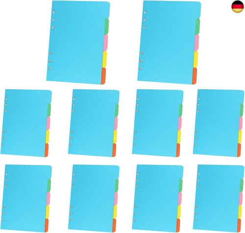 Farbige register dividers - farbige, a6