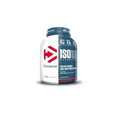 DYMATIZE Whey Protein Pulver Shake Hydrolysat Eiweiß ISO 100 Strawberry 2264 g