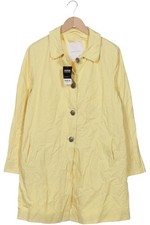 ERICH FEND Mantel Damen Jacke Parka Gr. EU 42 Baumwolle Gelb #4wi13kl