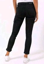 DINE 'N' DANCE Hose Salsa Cargo-Taschen knöchellang