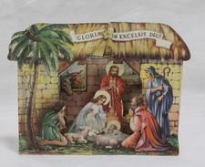 Ältere Papierkrippe