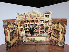 Adventskalender "Alter Spielzeugladen" Aufsteller Puppenstube Weihnachten