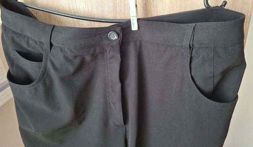 Schwarze hose damen mit - gr.46,