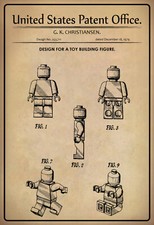 Blechschild 20x30 US Patent