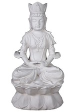 Grosser Buddha Lotussitz Figur