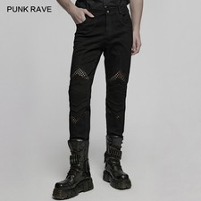 Punk Rave Men Black Gothic