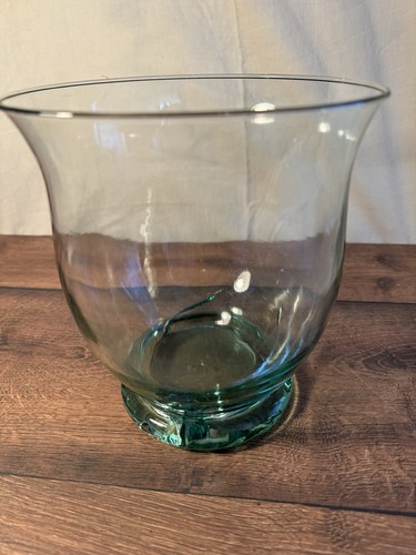 Grünliche glasvase - grünliche,